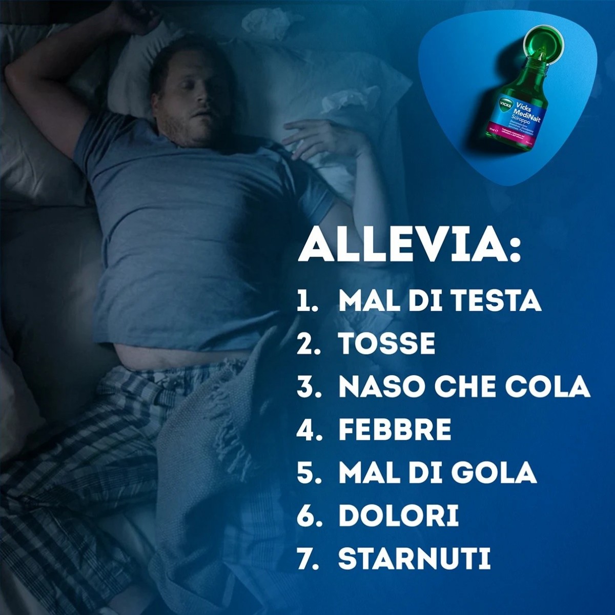 Vicks Medinait Sciroppo 180ml