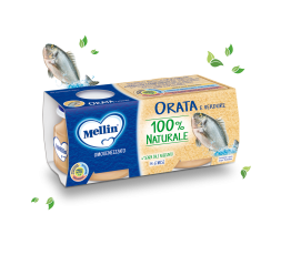 Mellin Omogeneizzato Orata 2x80g