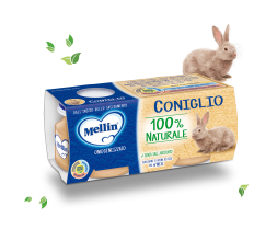 Mellin Omogeneizzato Coniglio 2x80g