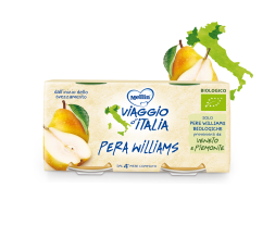 Mellin Viaggio Italia Bio Omogeneizzato Pera Williams 2x100g
