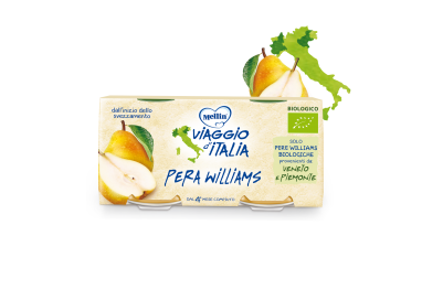 Mellin Viaggio Italia Bio Omogeneizzato Pera Williams 2x100g