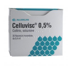 Celluvisc Collirio Monodose 30 Fiale 0,4ml 5mg/ml