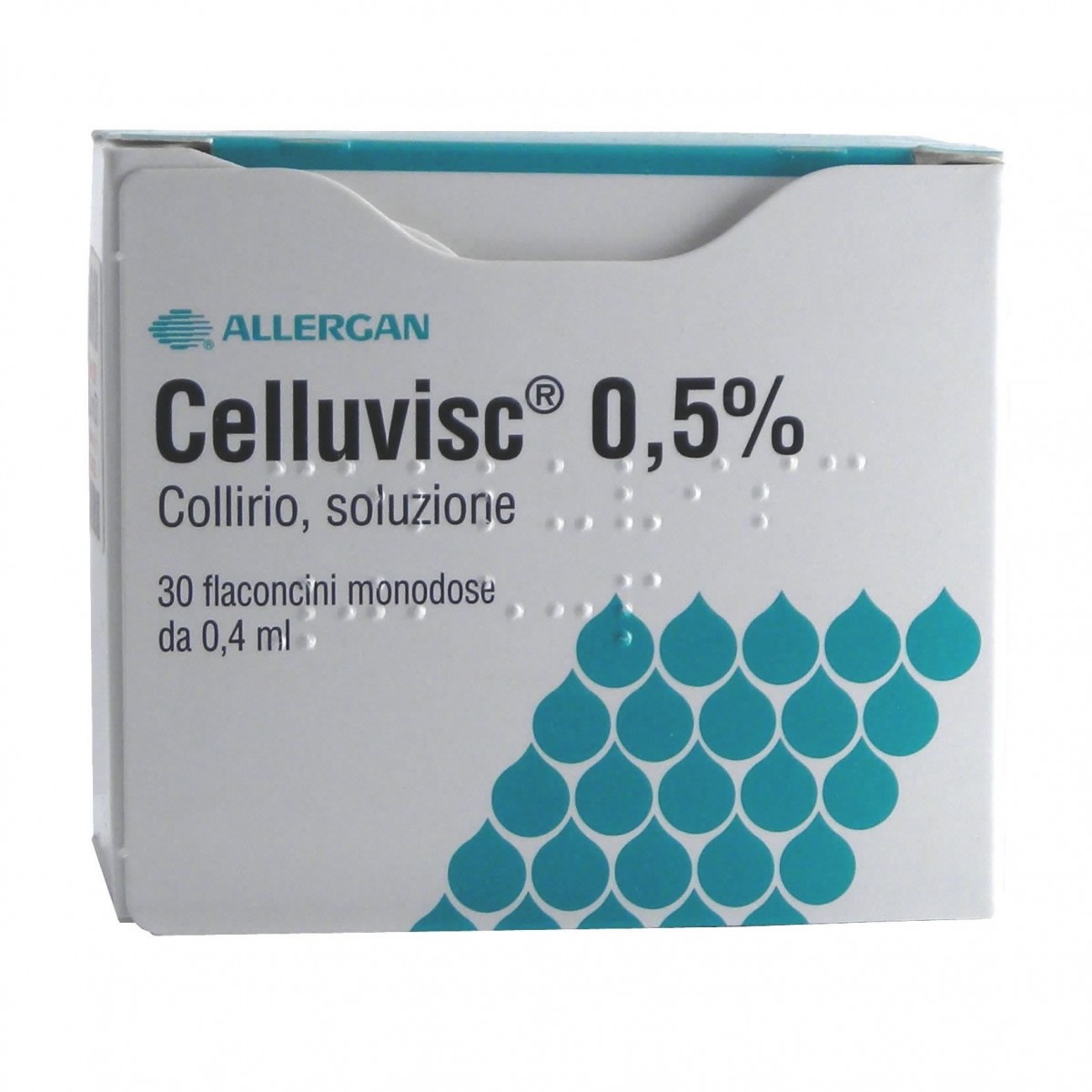 Celluvisc Collirio Monodose 30 Fiale 0,4ml 5mg/ml