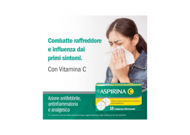Aspirina C 10 Compresse Effervescenti 400+240mg