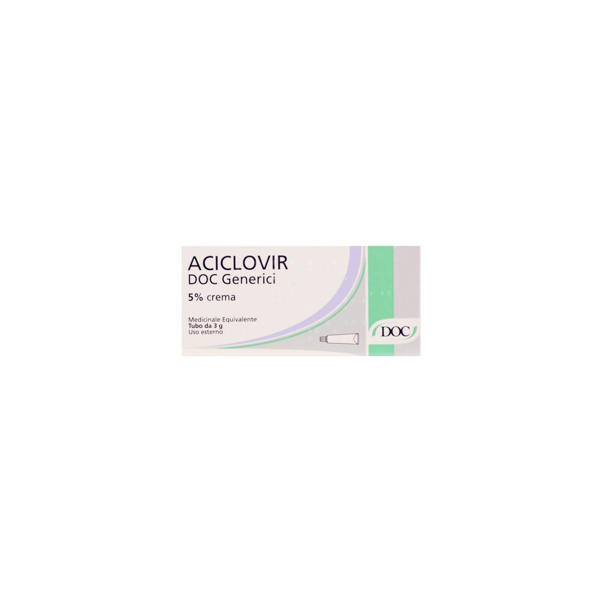Aciclovir Doc Crema 3g 5%