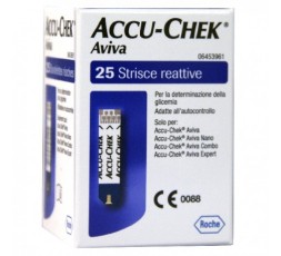 Accu-Chek Aviva 25 Strisce