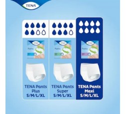 Tena Pants Maxi Pannoloni Mutandine Assorbenti Taglia M 8... 2