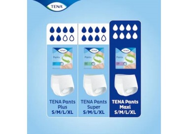 Tena Pants Maxi Pannoloni Mutandine Assorbenti Taglia M 8 Pezzi