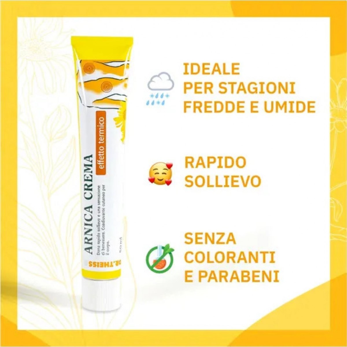 Dr Theiss Arnica Pomata Riscaldante 50g