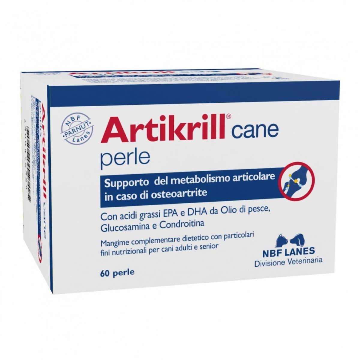 Artikrill Mangime Complementare Cani 60 Perle