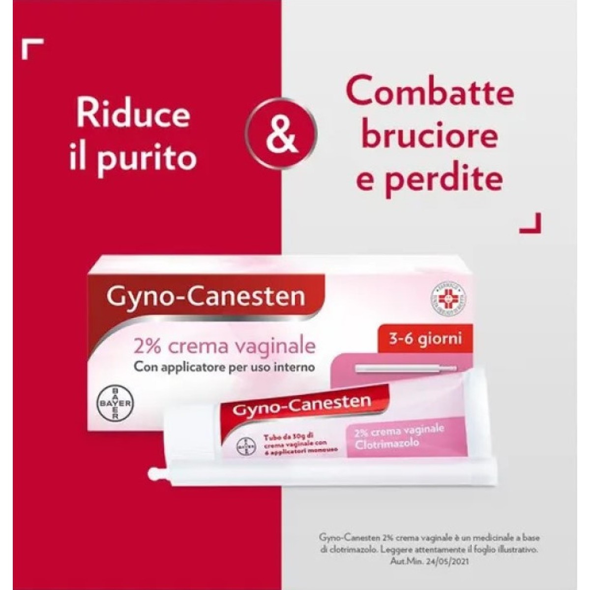 Gynocanesten Crema Vaginale 30g 2%