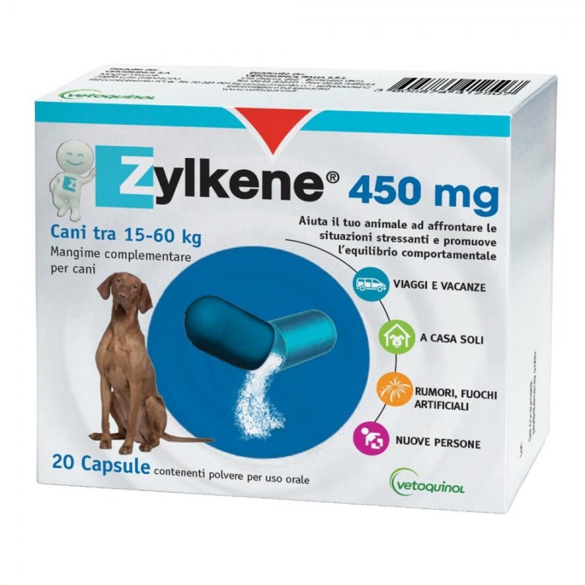 Zylkene Cani 20 Capsule 450mg