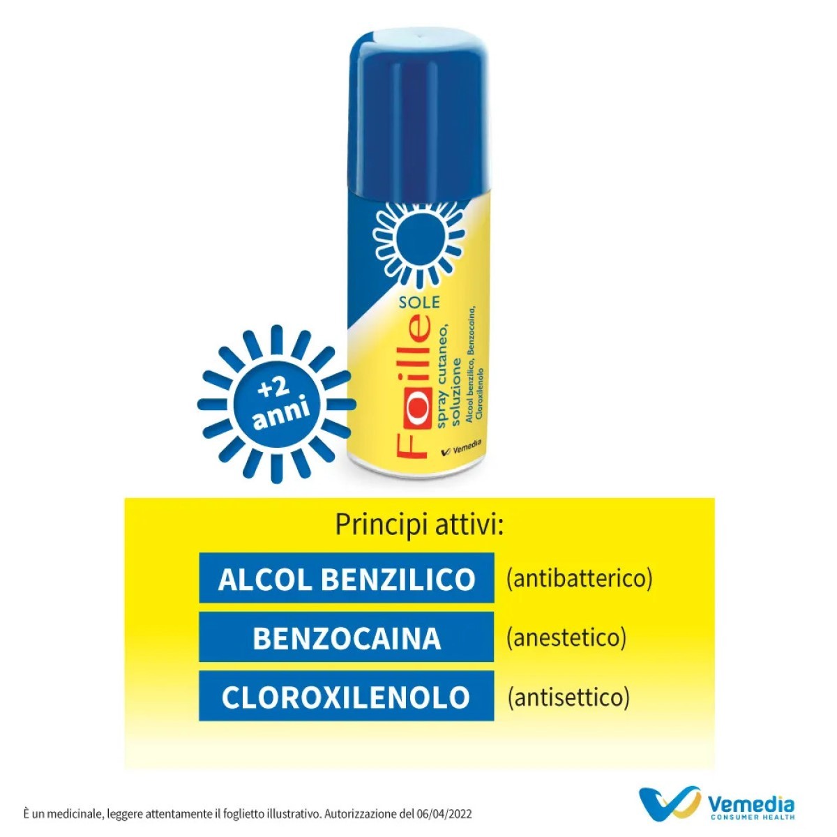 Foille Sole Spray Cutaneo 70g