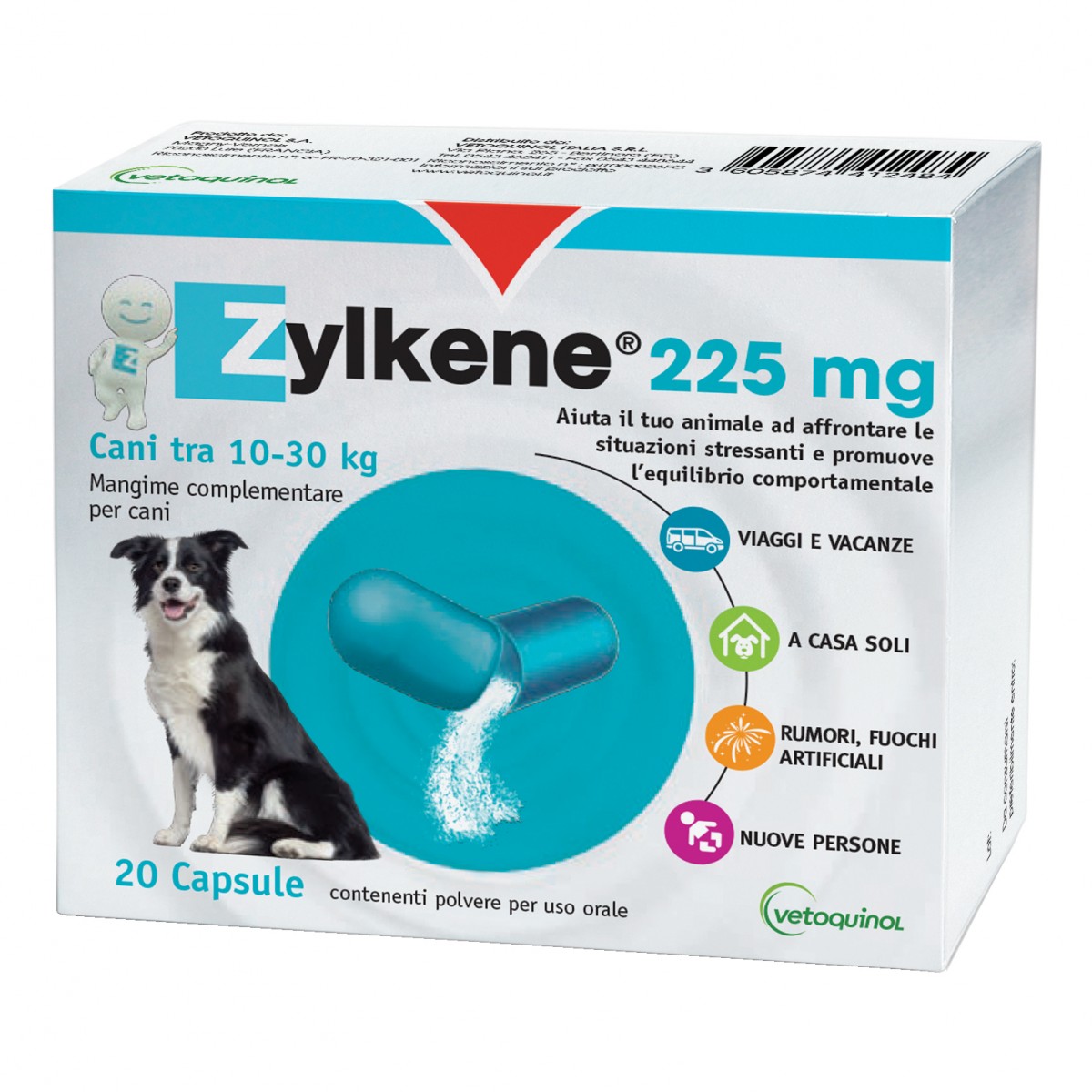Zylkene Cani 20 Capsule 225mg