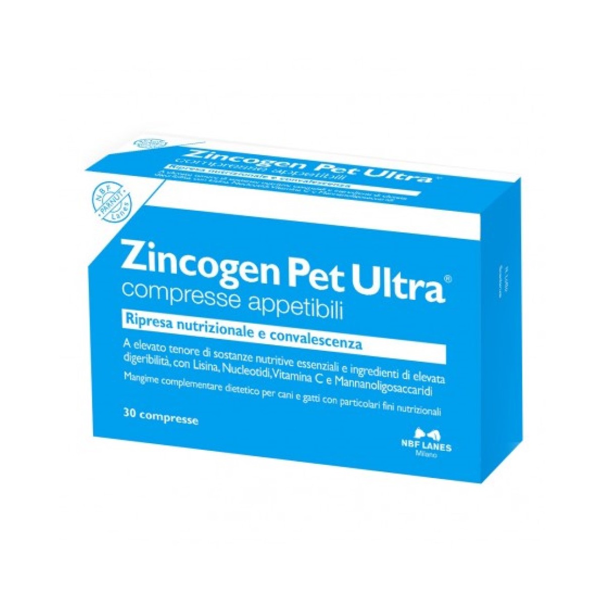 Zincogen Pet Ultra 30 Compresse