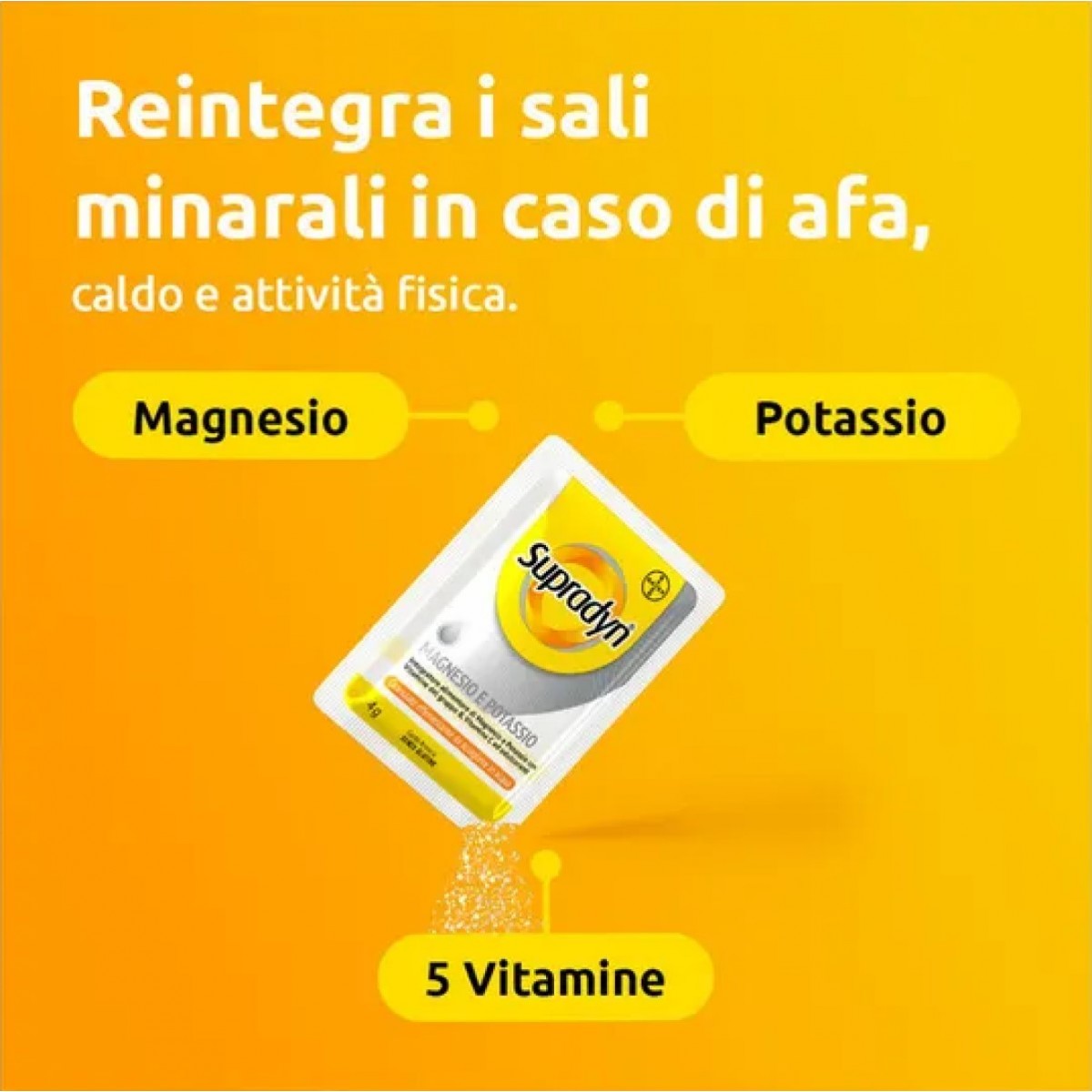 Supradyn Magnesio Potassio 14 Buste