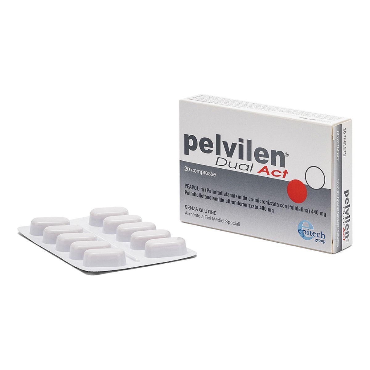 Pelvilen Dual Act 20 Compresse