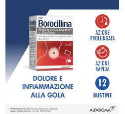 Neoborocillina Infiammazione e Dolore 12 Bustine 2