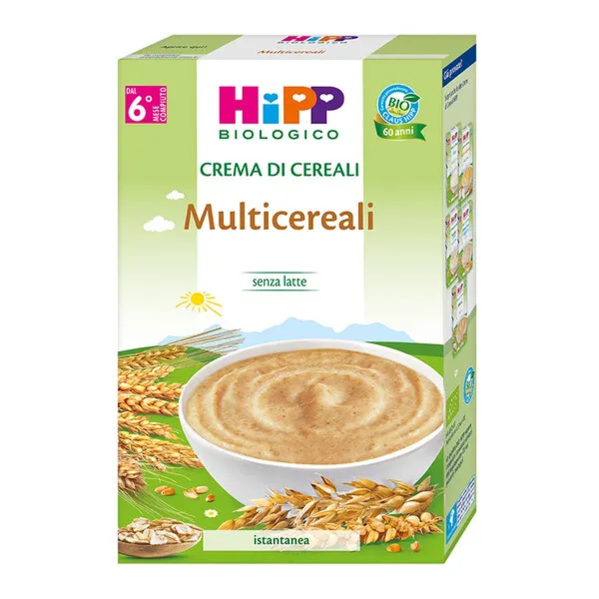 Hipp Bio Crema Multicereali per Bambini 6 Mesi+...