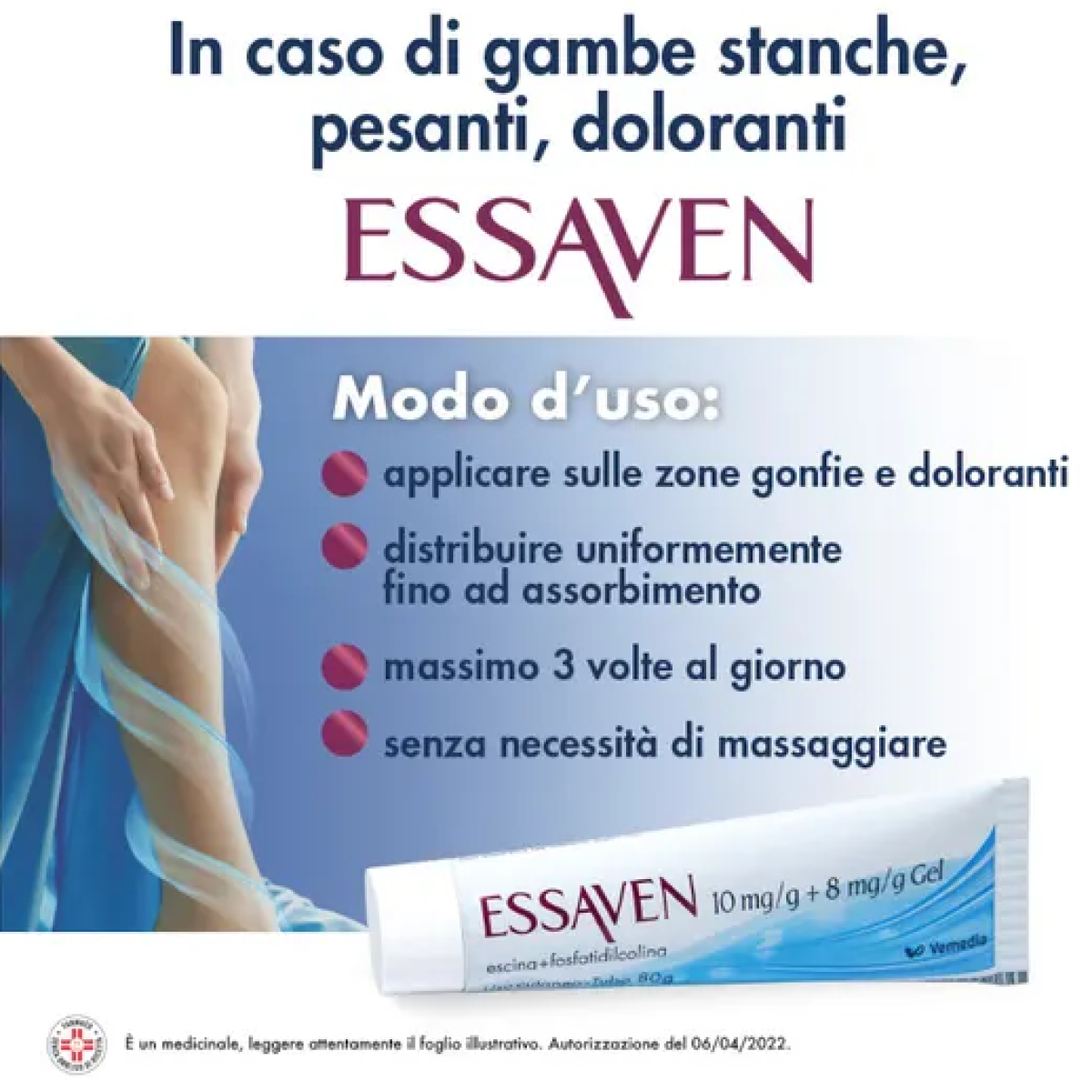 Essaven Gel 40g 10mg/g + 8mg/g