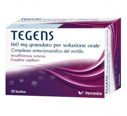 Tegens Granulato Orale 20 Buste 160mg