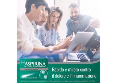 Aspirina Dolore e Infiammazione 500mg 20 Compresse Rivestite