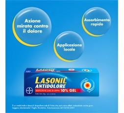 Lasonil Antidolore Gel 50g 10% 2