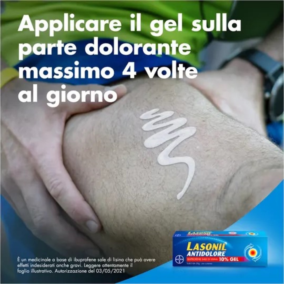 Lasonil Antidolore 10% Gel 120g