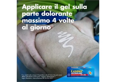 Lasonil Antidolore 10% Gel 120g