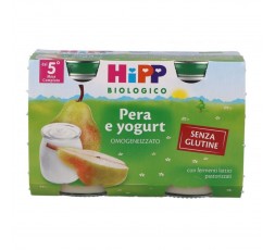 Hipp Bio Omogeneizzato Pera Yogurt 2x125g 5 mesi +