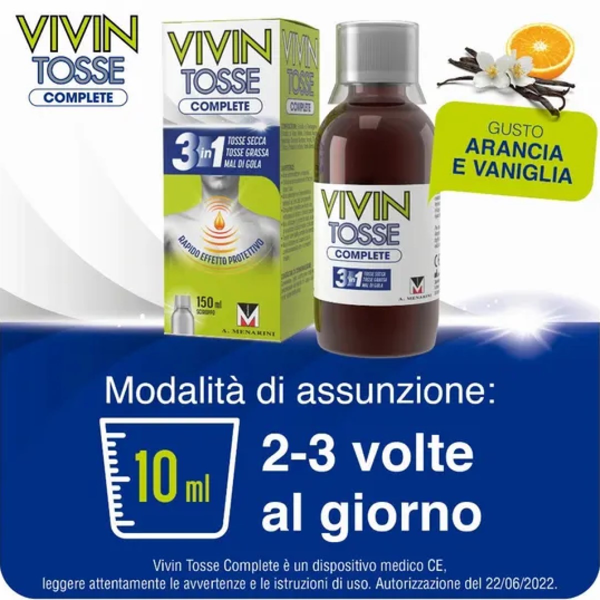 Vivin Tosse Complete Sciroppo 150ml