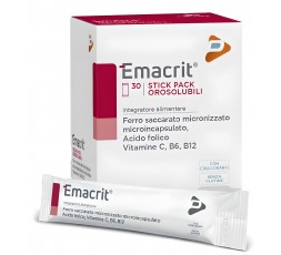 Emacrit Orosolubile 30 Stick Pack