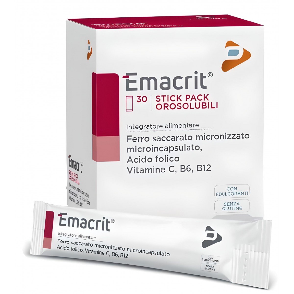 Emacrit Orosolubile 30 Stick Pack