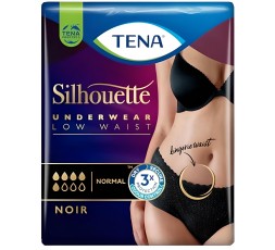 Tena Silhouette Noir M 10 Pezzi