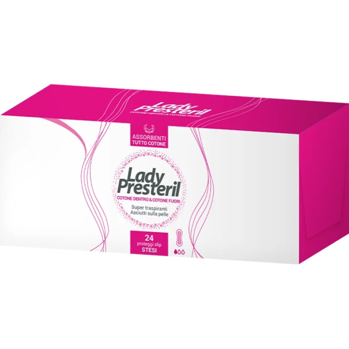 Lady Presteril 24 Proteggislip Cotone Stesi