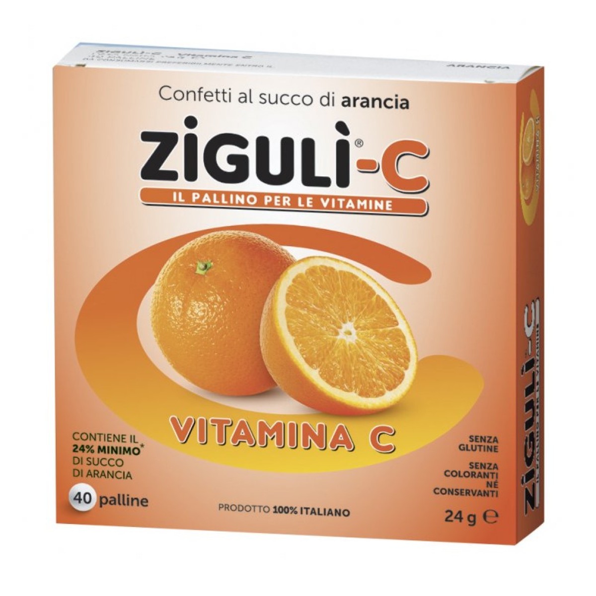 Ziguli C Arancia 40 Confetti