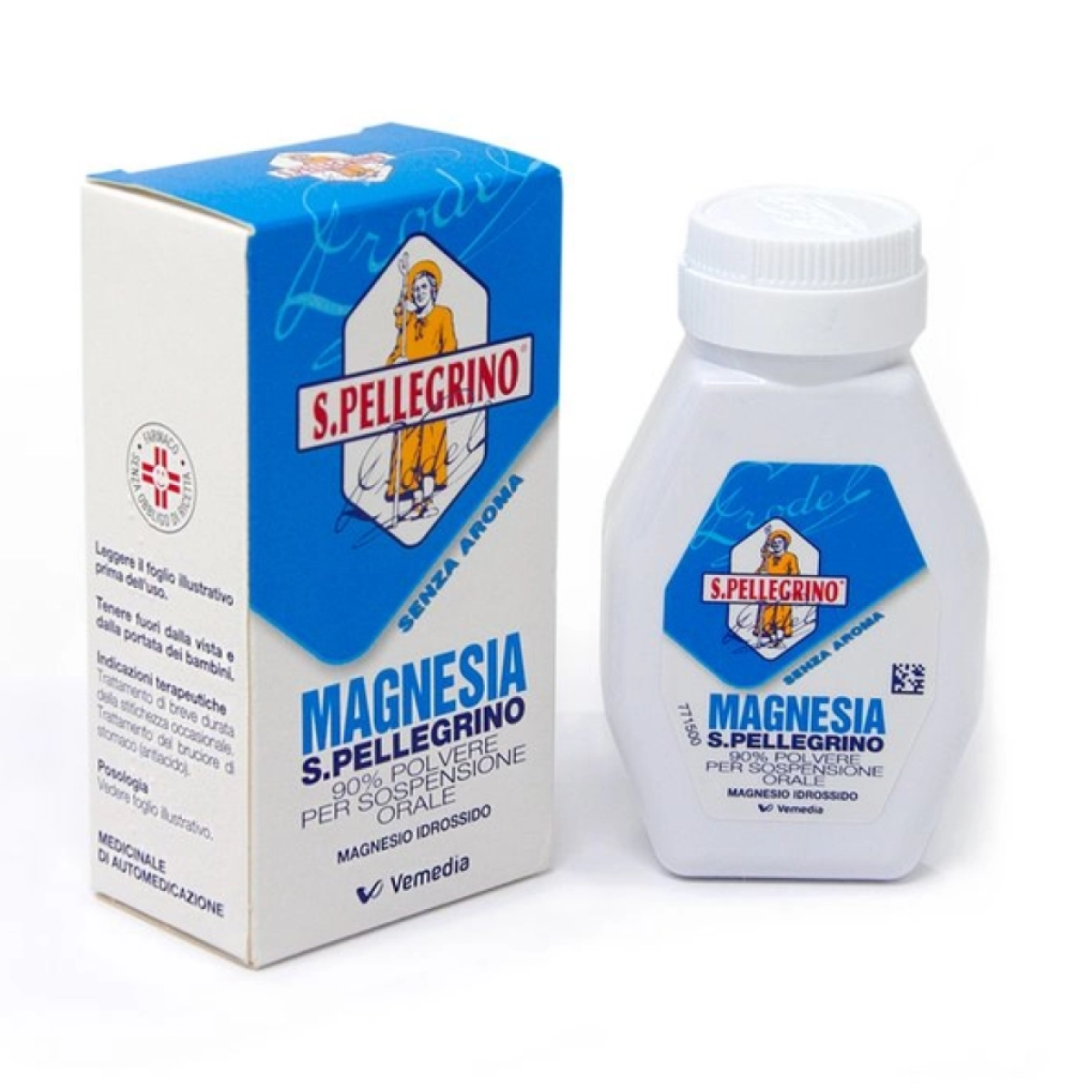 Magnesia San Pellegrino Polvere Orale 100g 90%