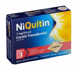 Niquitin 7 Cerotti Transdermici 7mg / 24h