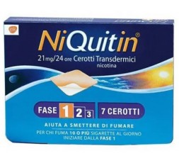 Niquitin 7 Cerotti Transdermici 21mg / 24h