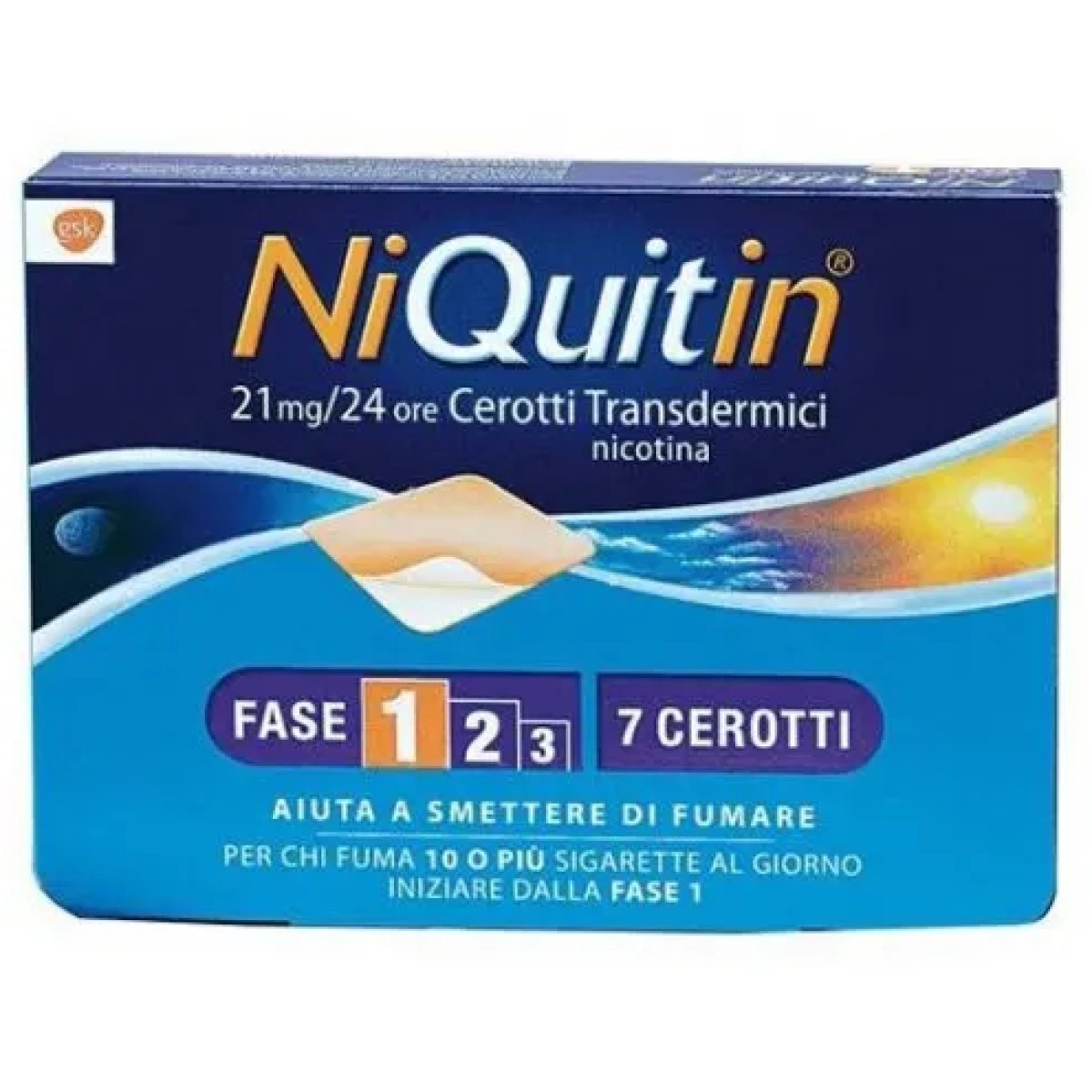 Niquitin 7 Cerotti Transdermici 21mg / 24h
