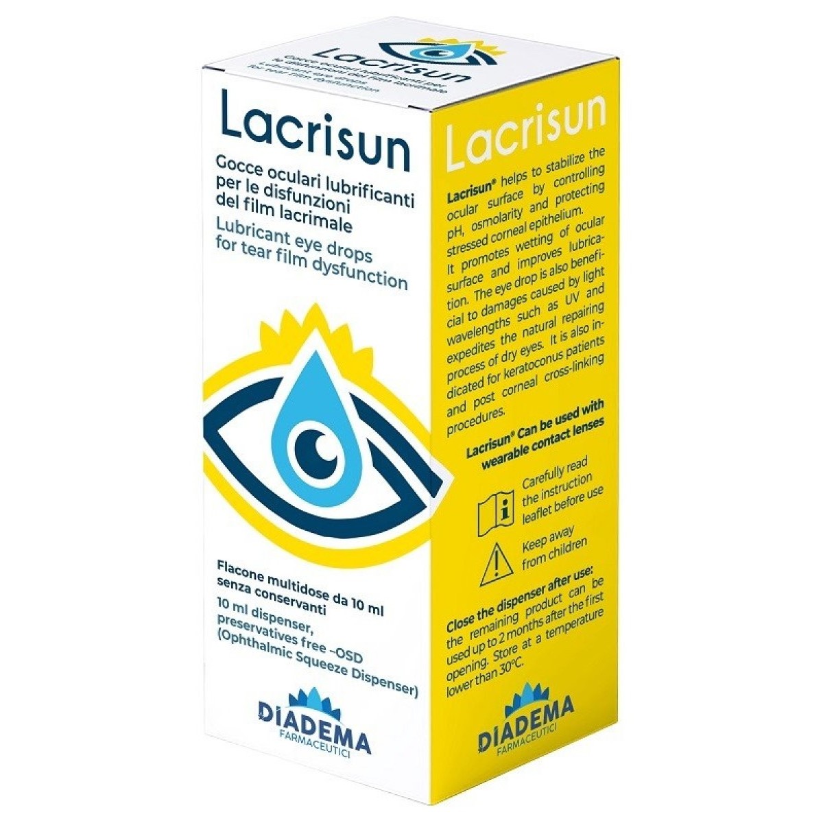 Lacrisun Gocce Oculari Lubrificanti 10ml