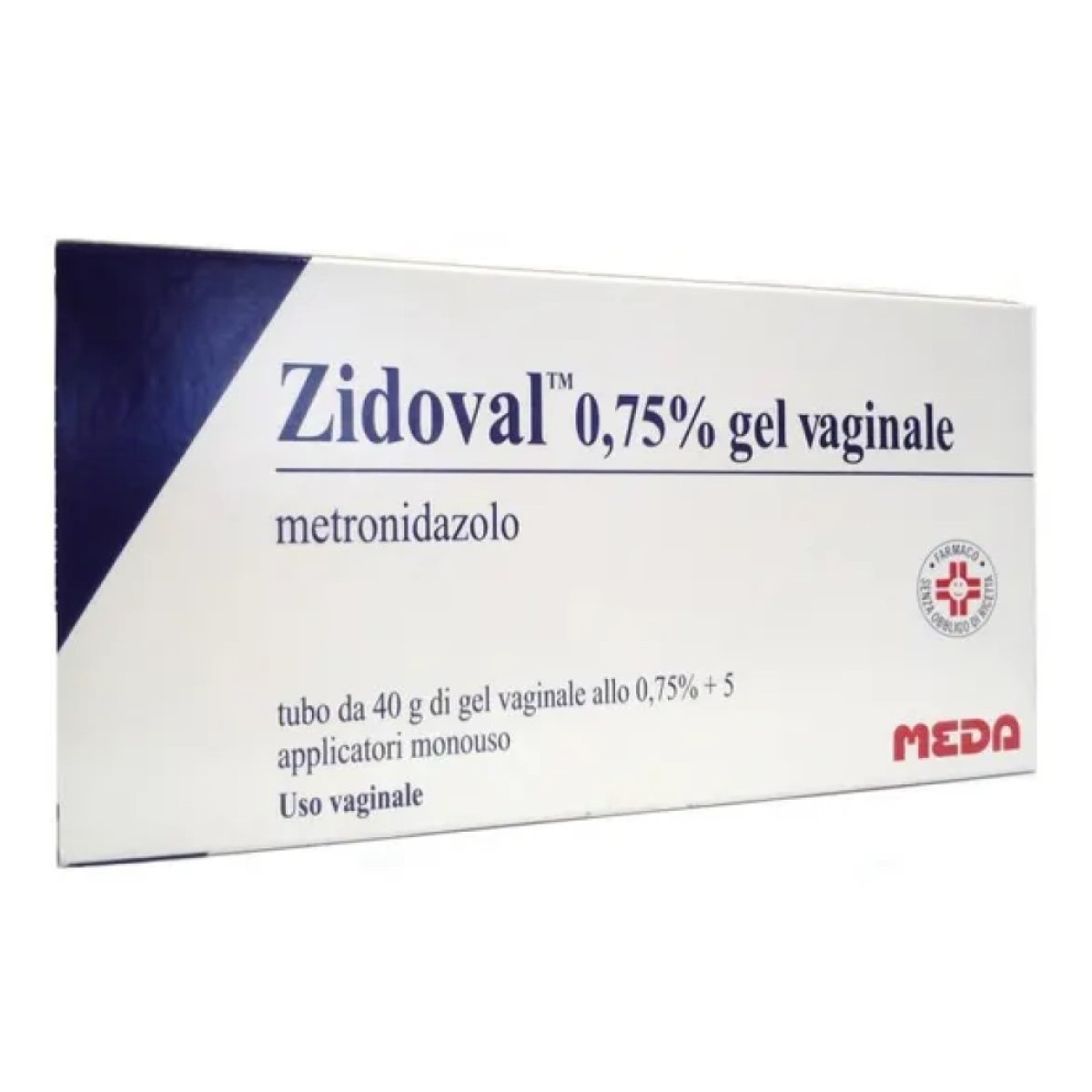 Zidoval Gel Vaginale 40g 0,75%+5 Applicatori