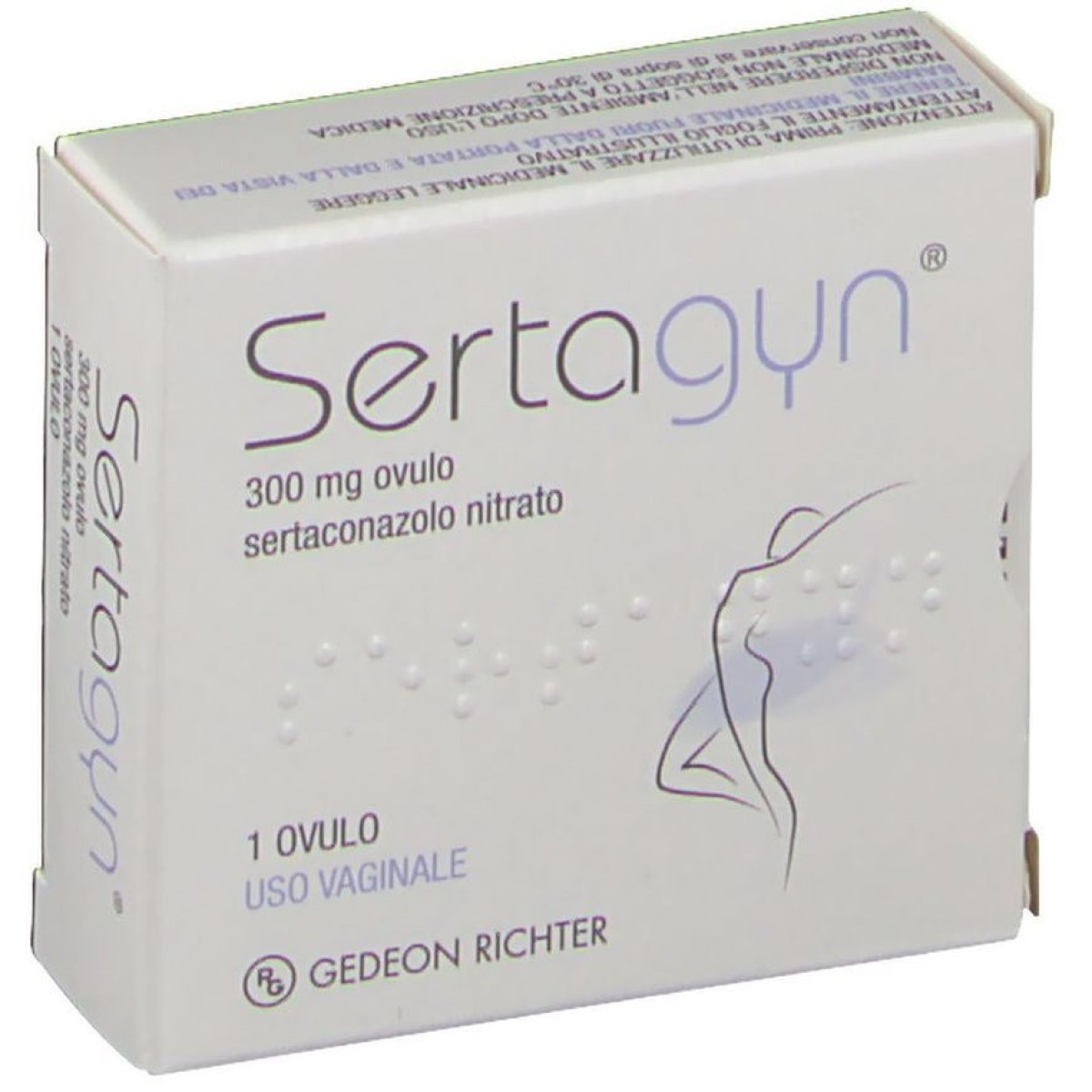 Sertagyn 1 Ovulo Vaginale 300mg