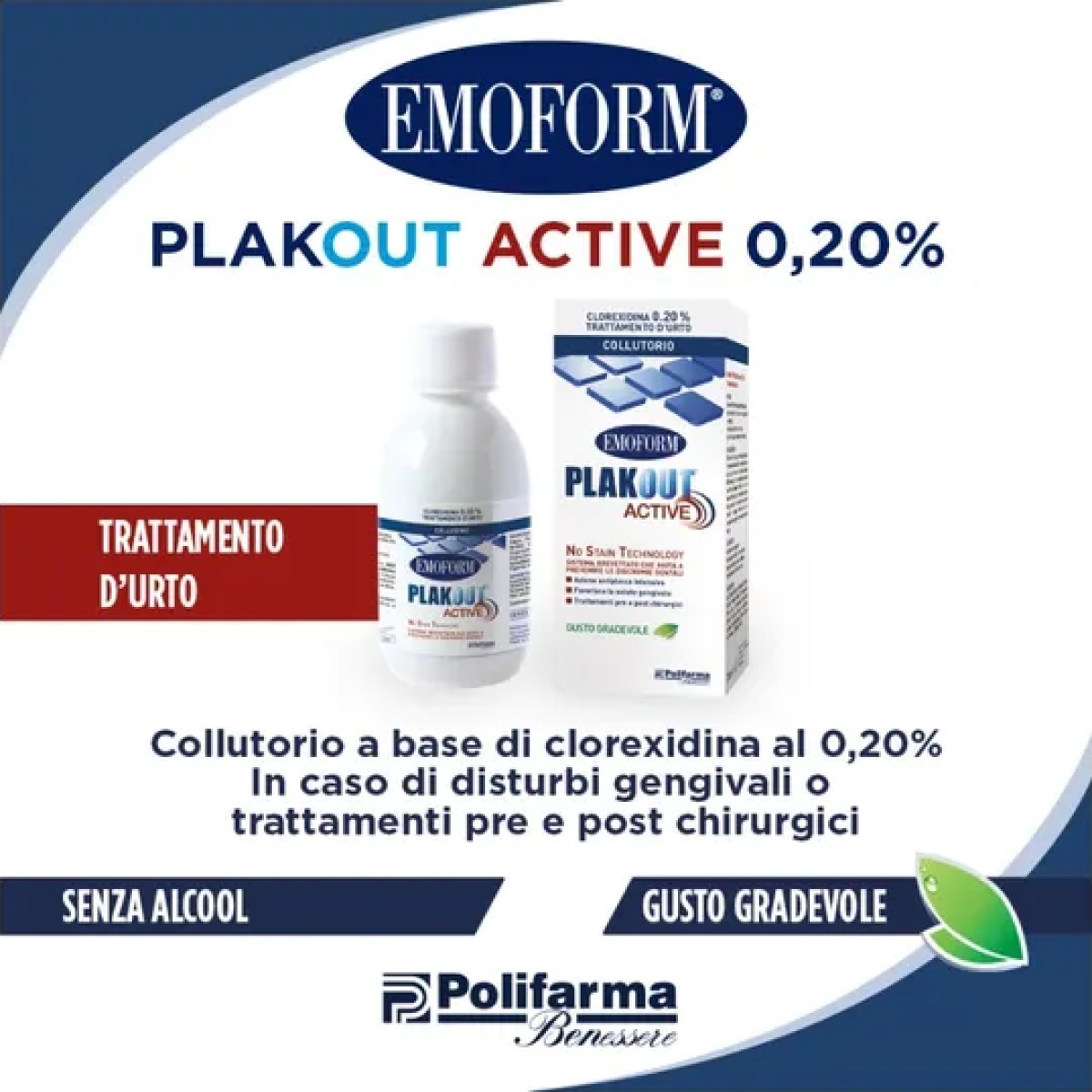 Plakout Active Clorexidina 0,20% 200ml