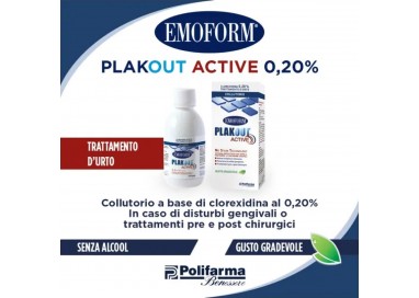 Plakout Active Clorexidina 0,20% 200ml