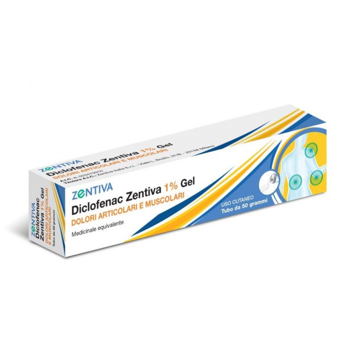 Diclofenac Zentiva Gel 50g 1%