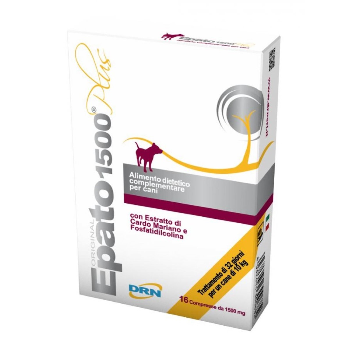 Epato 1500 Plus Cane 16 Compresse