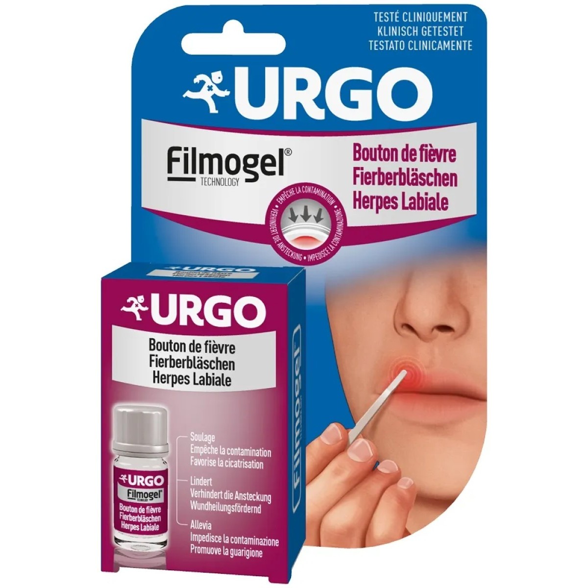 Urgo Herpes Labiale Cerotto Liquido 3ml