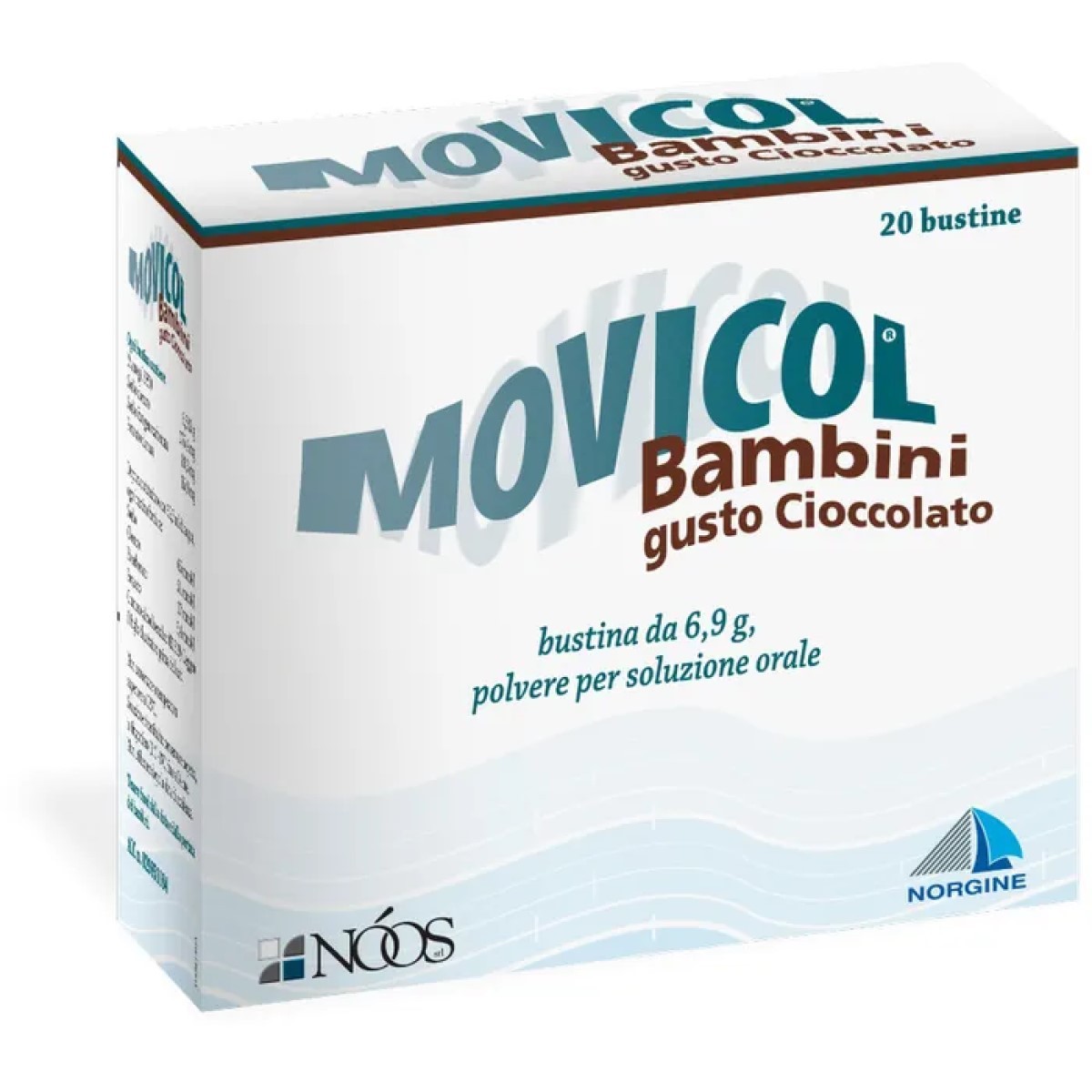 Movicol Cioccolato Bambini 20 Buste 6,9g