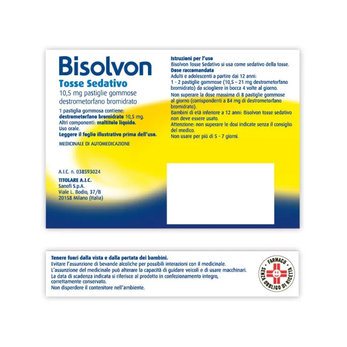 Bisolvon Tosse Sedativo Per Tosse Secca 20...